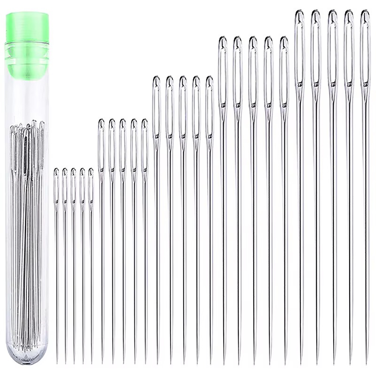 Leatherwork Needles - Lot de 25 grandes aiguilles à