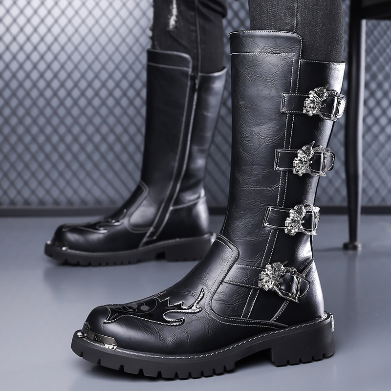 Leatherwork Designs - Nouvelles bottes longues en cuir pour