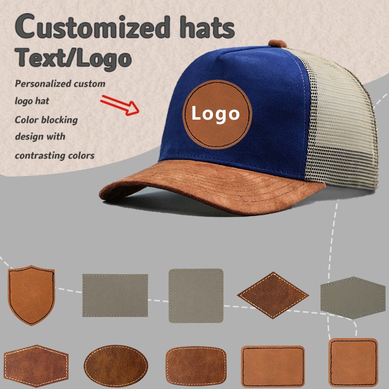 Leather Work Hat - Casquette de Baseball en daim à