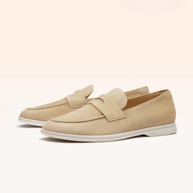 Leather Work For Kids - Mocassins de Luxe en Daim pour