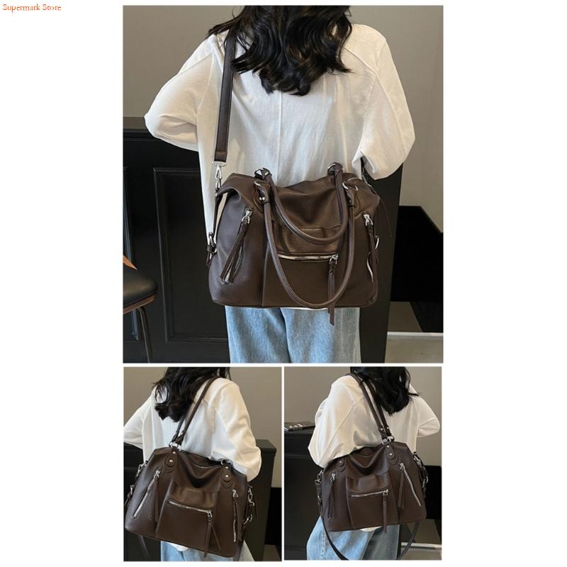 Leather Work Duffle - Q5WE – à main polyvalent en
