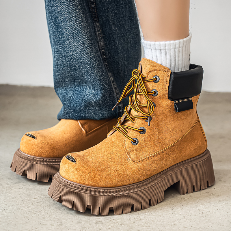 Leatherwork Designs - Bottes montantes classiques en cuir pour