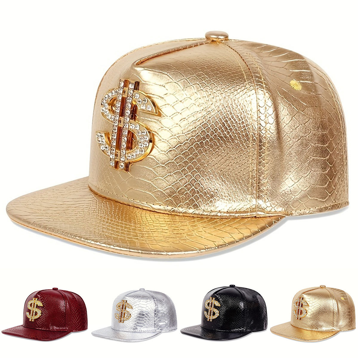 Leather Work Hat - Casquette de baseball en cuir avec