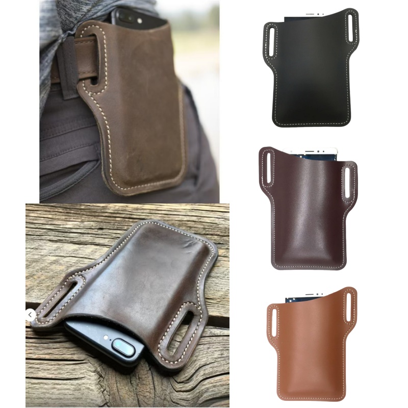 Leather Works Belt - Sac de ceinture rétro en cuir