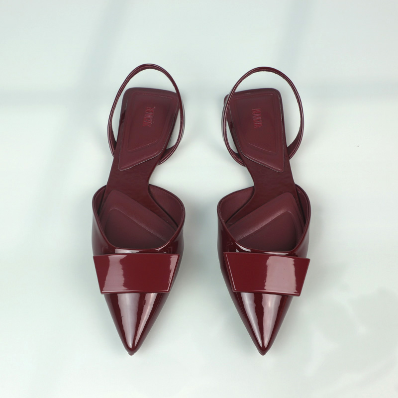 Leatherwork Designs - Marque en cuir verni été femmes