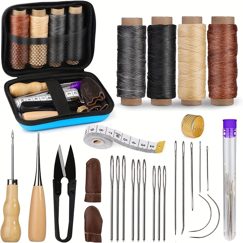 Leatherwork Needles - Kit de couture du cuir, kit