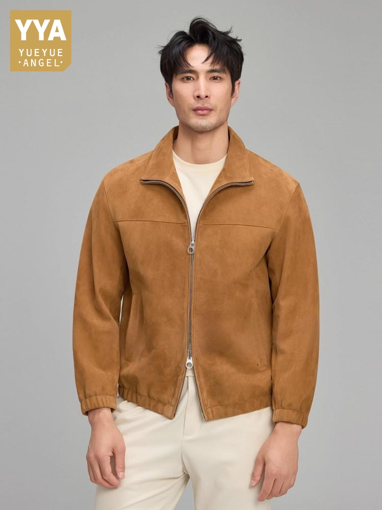 Leather Work For Kids - Veste de luxe en daim naturel