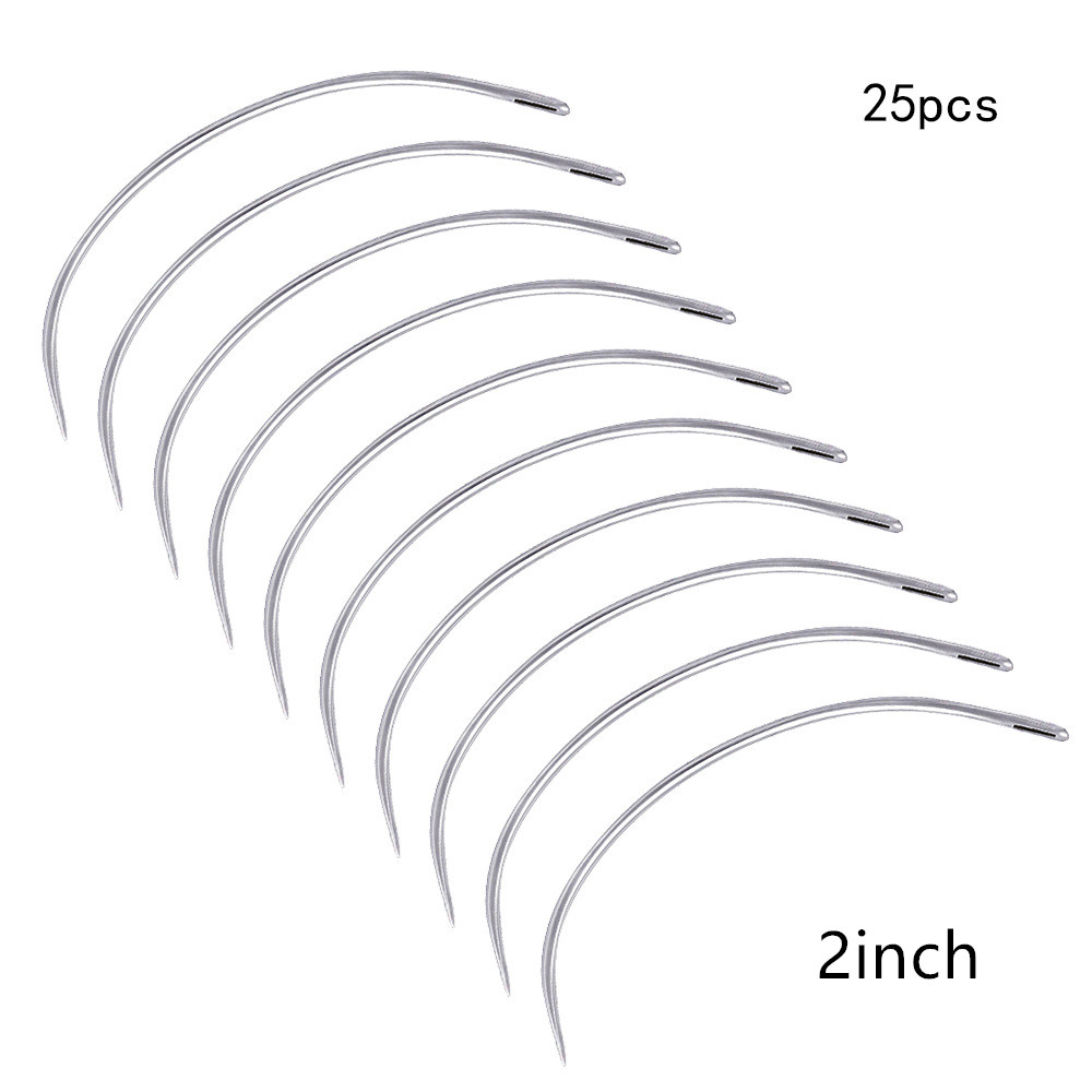 Leatherwork Needles - Aiguilles de matelas incurvées en cuir