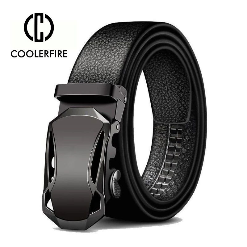 Leather Works Belt - Ceintures en métal pour hommes, boucle