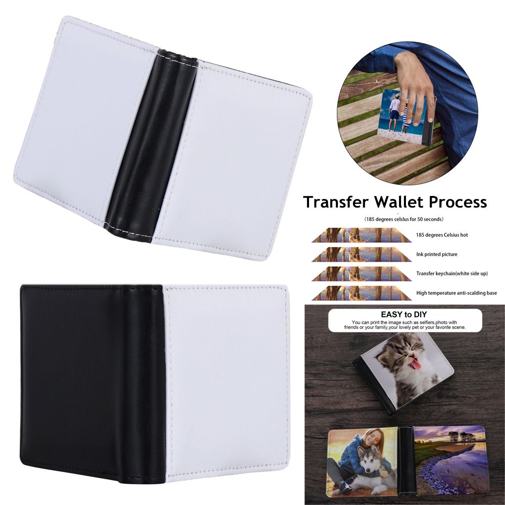Leatherwork Images - Portefeuille en cuir vierge pour impression