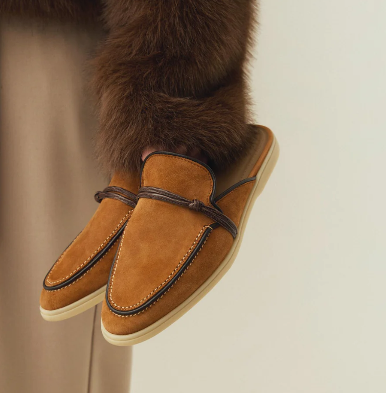 Leatherwork Designs - Mocassins pour hommes Designer luxe moyen-orient