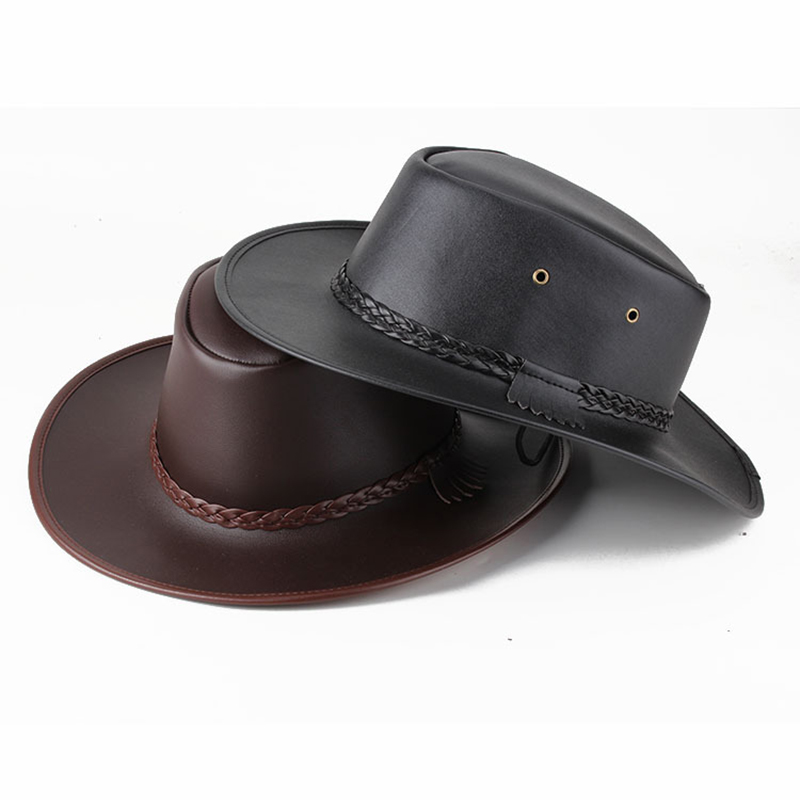 Leather Work Hat - Karl Heisenberg Cosplay Costumes jeu risque
