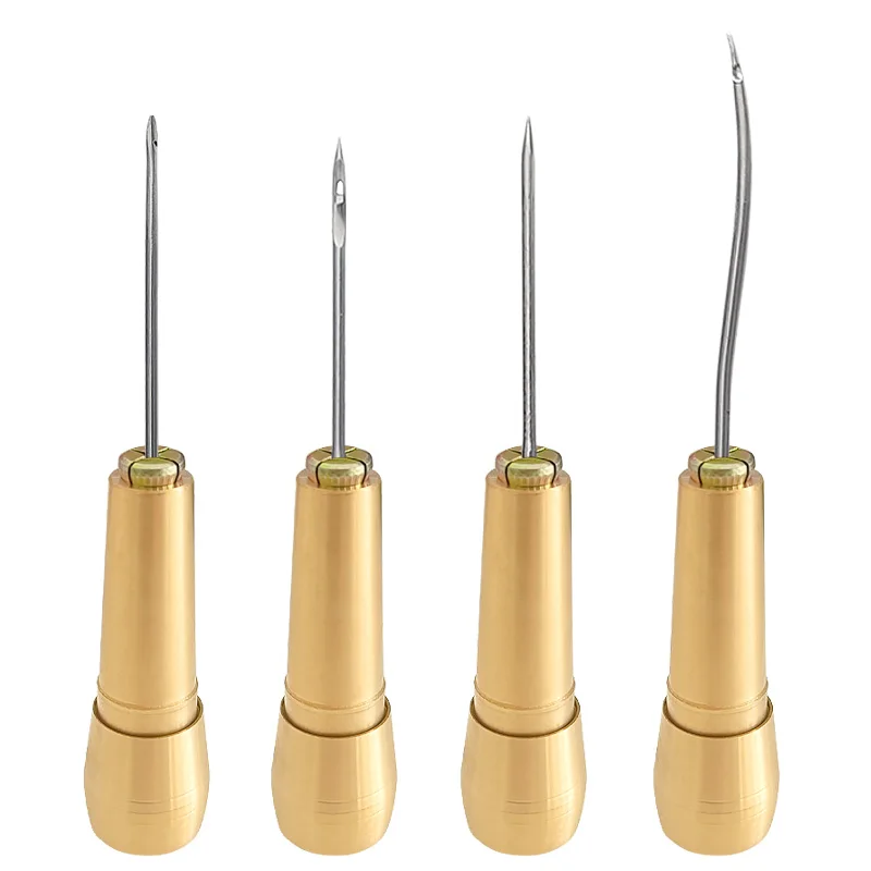 Kit de couture en cuir avec po - Leatherwork Needles avis et prix