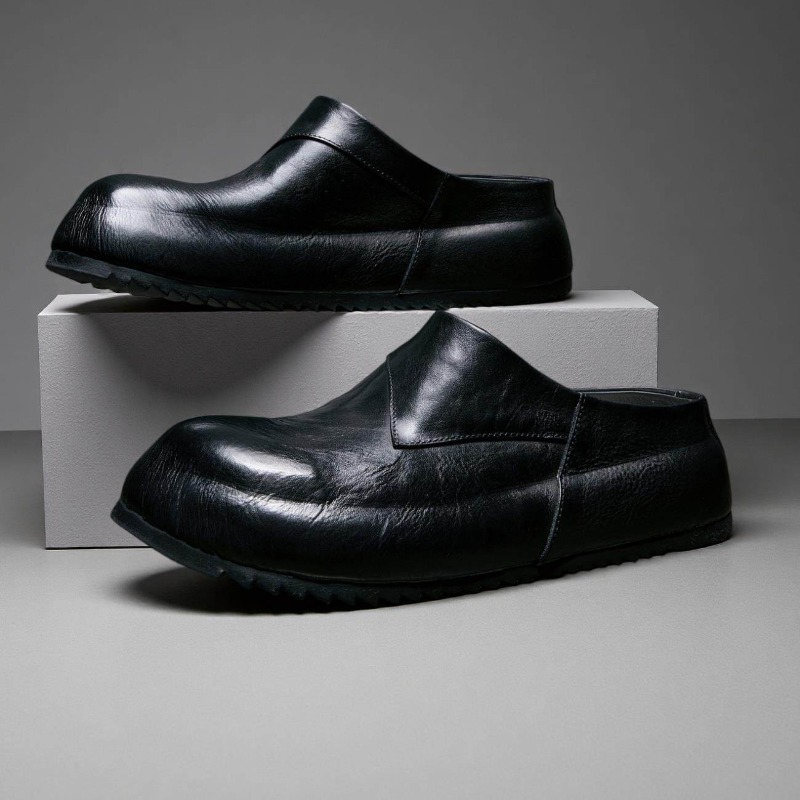 Mules en cuir véritable de lux - Leatherwork Designs avis et prix
