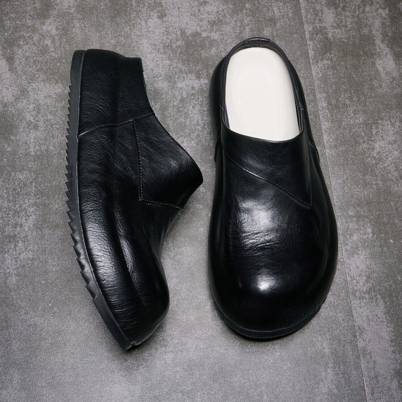 Mules en cuir véritable de lux - Leatherwork Designs avis et prix