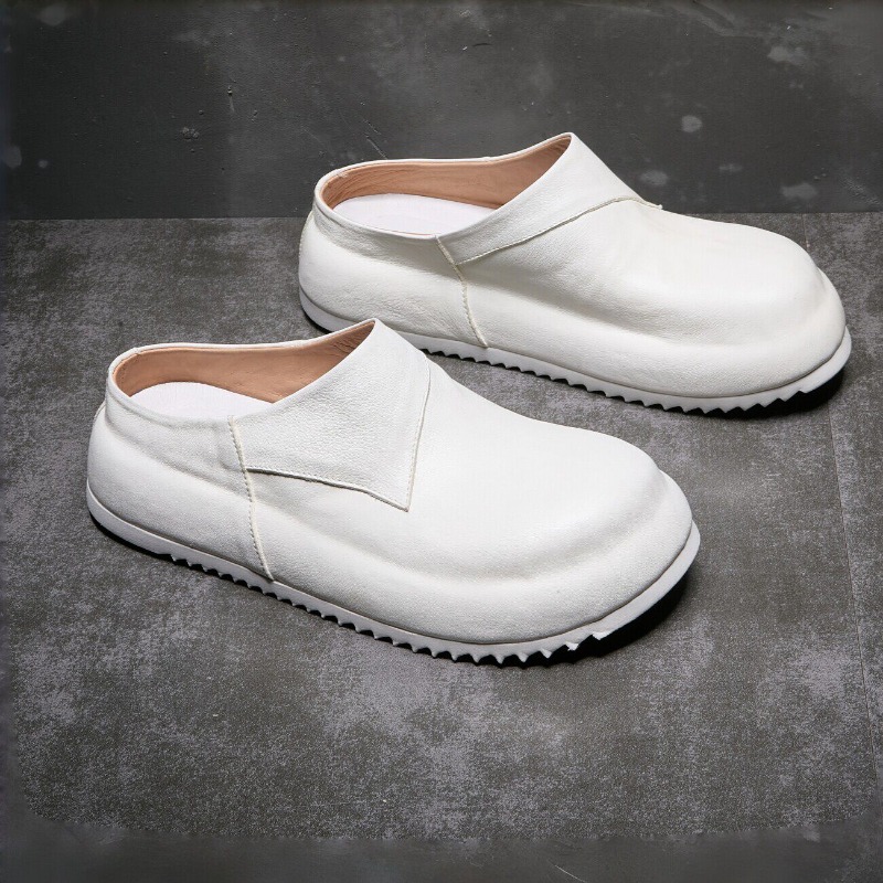 Mules en cuir véritable de lux - Leatherwork Designs avis et prix