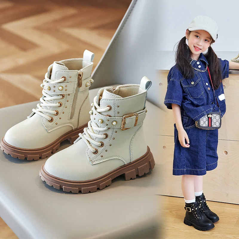 Bottes courtes chaudes doublée - Leather Work For Kids avis et prix
