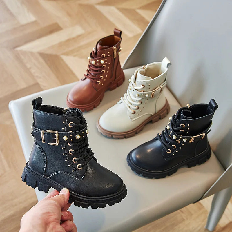 Bottes courtes chaudes doublée - Leather Work For Kids avis et prix