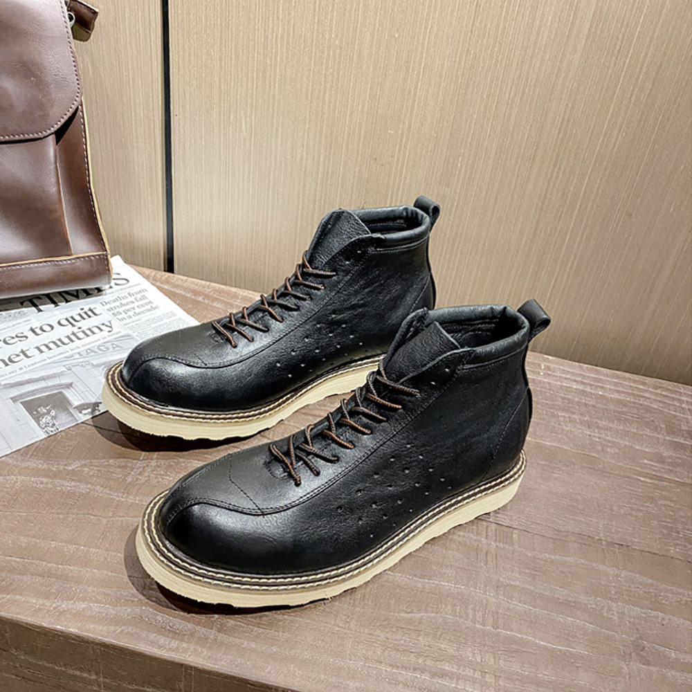 Bottes Chelsea ajourées en cui - Leather Work Outfit avis et prix