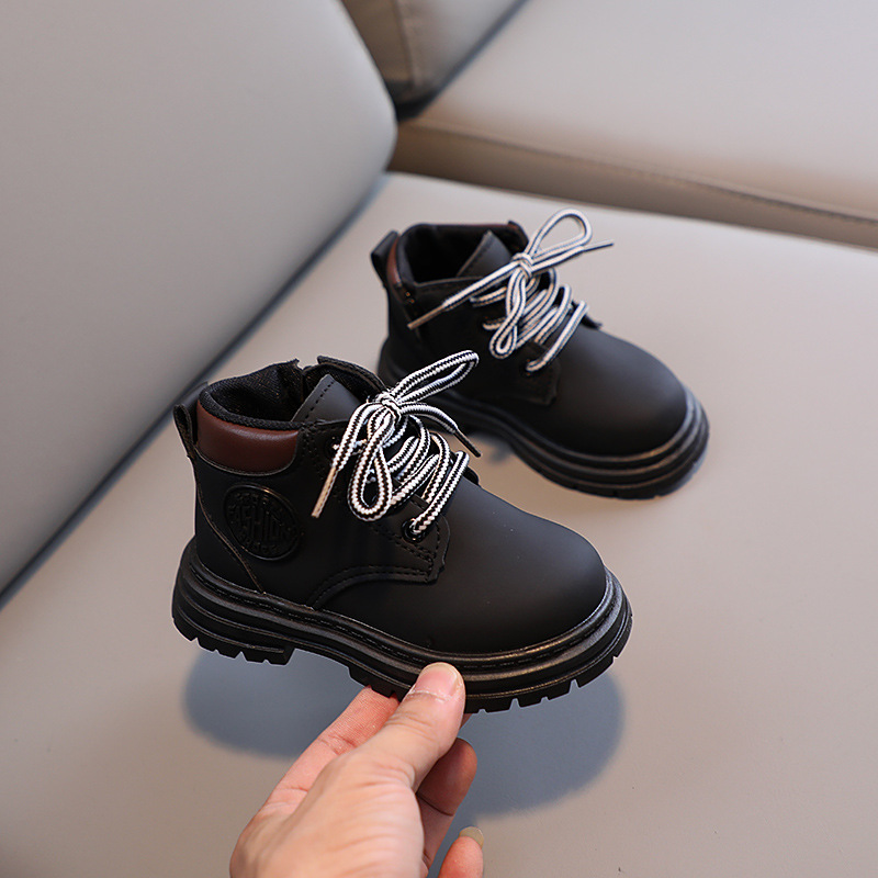 Bottes courtes antidérapantes  - Leather Work For Kids avis et prix