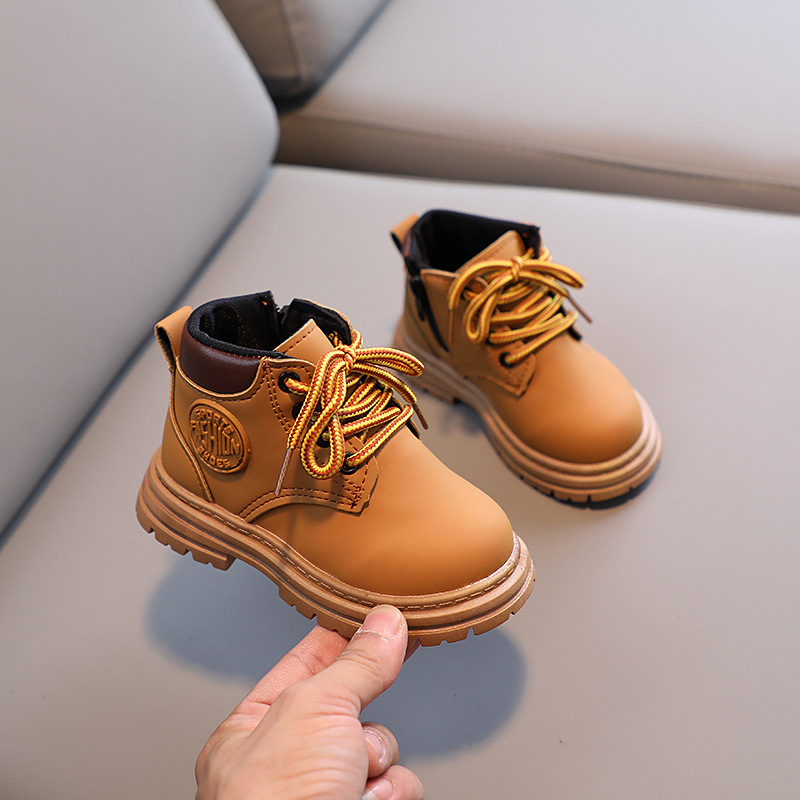 Bottes courtes antidérapantes  - Leather Work For Kids avis et prix