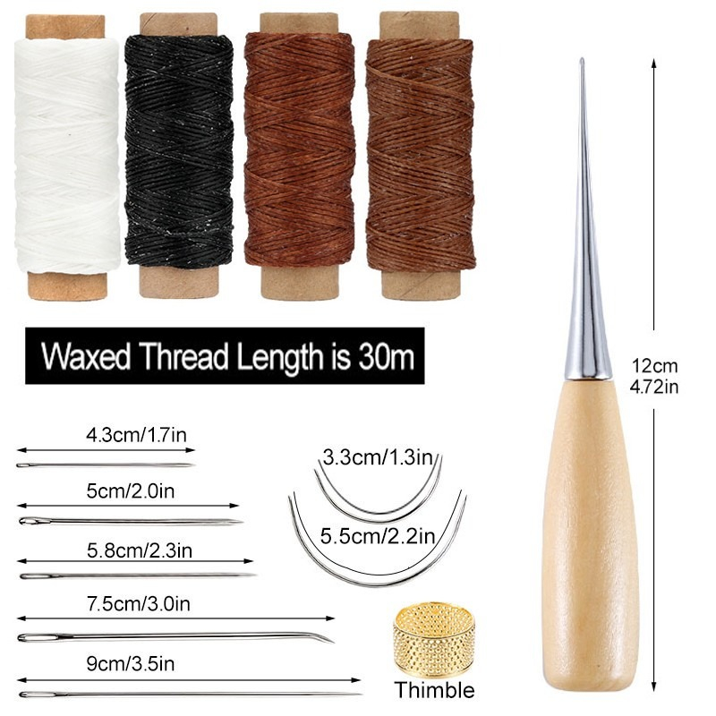 Ensemble de couture en cuir, 1 - Leatherwork Needles avis et prix