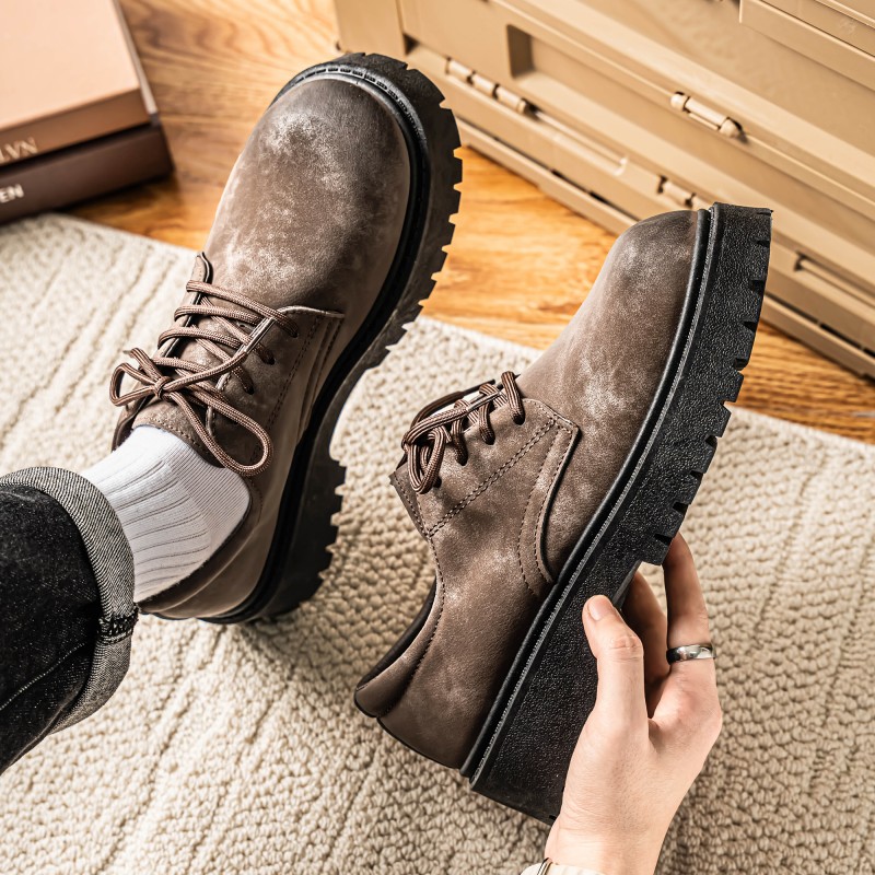 Chaussures décontractées forme - Leather Work Outfit avis et prix
