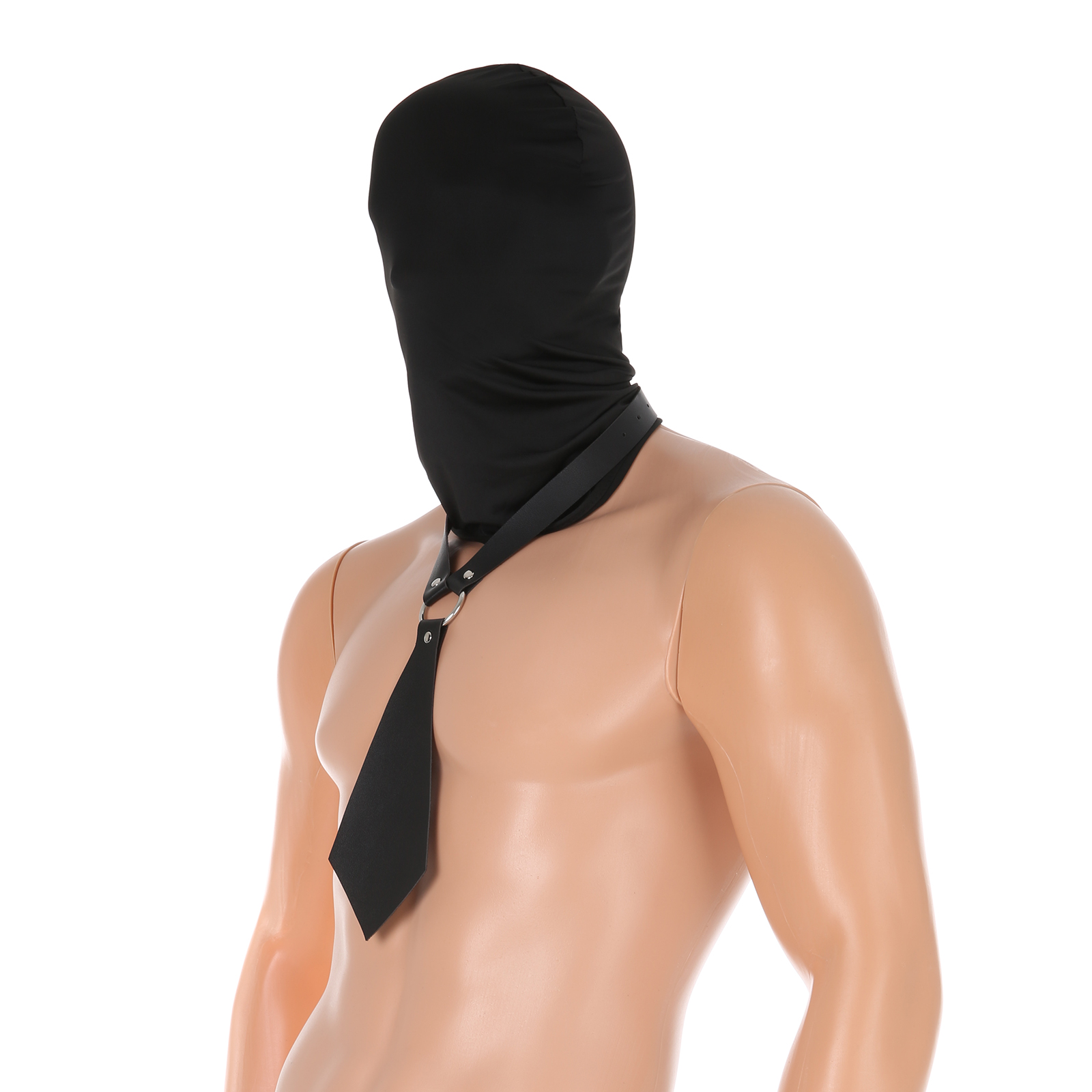 Hommes Faux cuir cravate col t - Leather Work Hat avis et prix