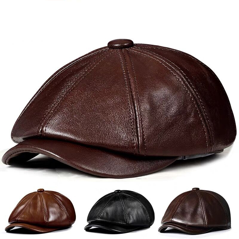 Printemps nouveau chapeau en c - Leather Work Hat avis et prix
