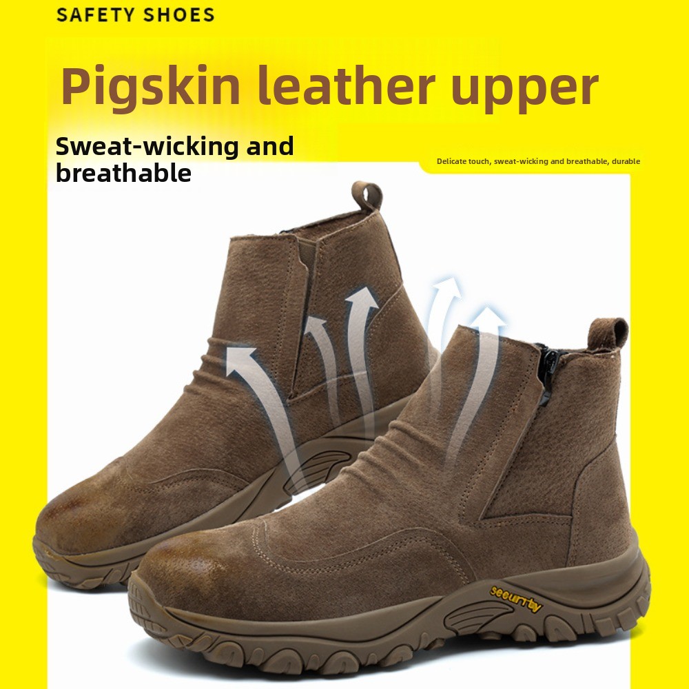Chaussures de sécurité en cuir - Leather Work Hat avis et prix