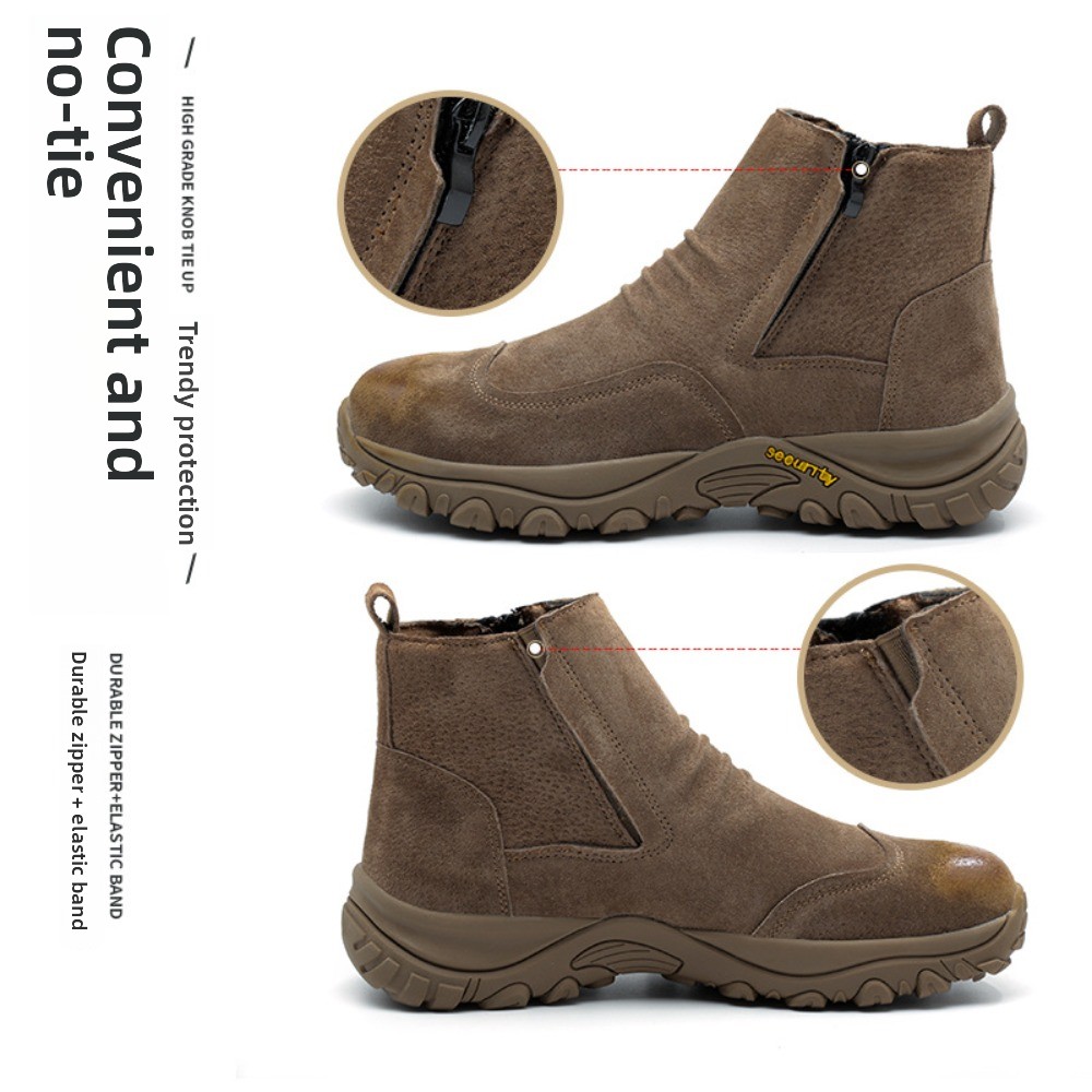 Chaussures de sécurité en cuir - Leather Work Hat avis et prix