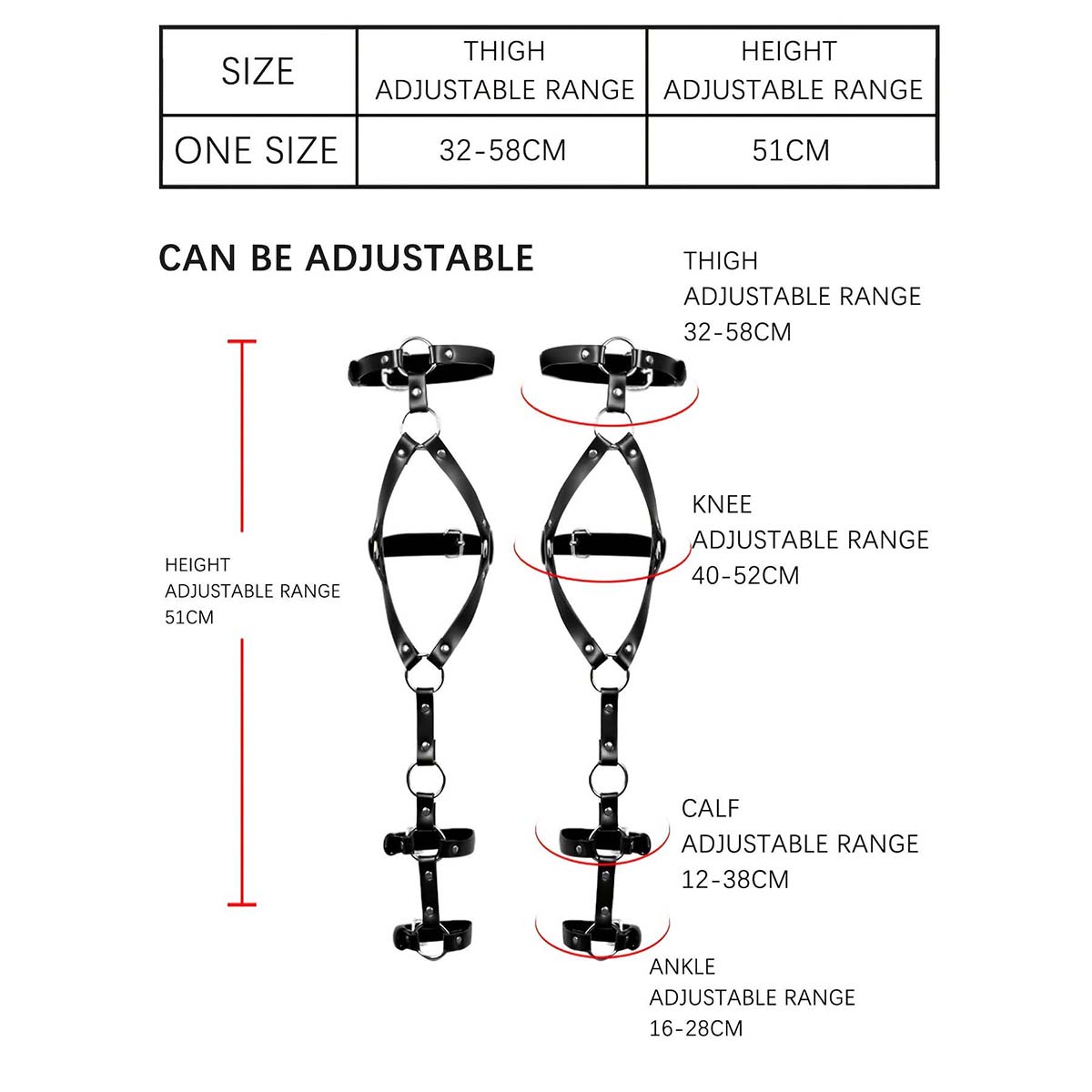 Lingerie en cuir sexy BDSM, ja - Leather Work Harness avis et prix