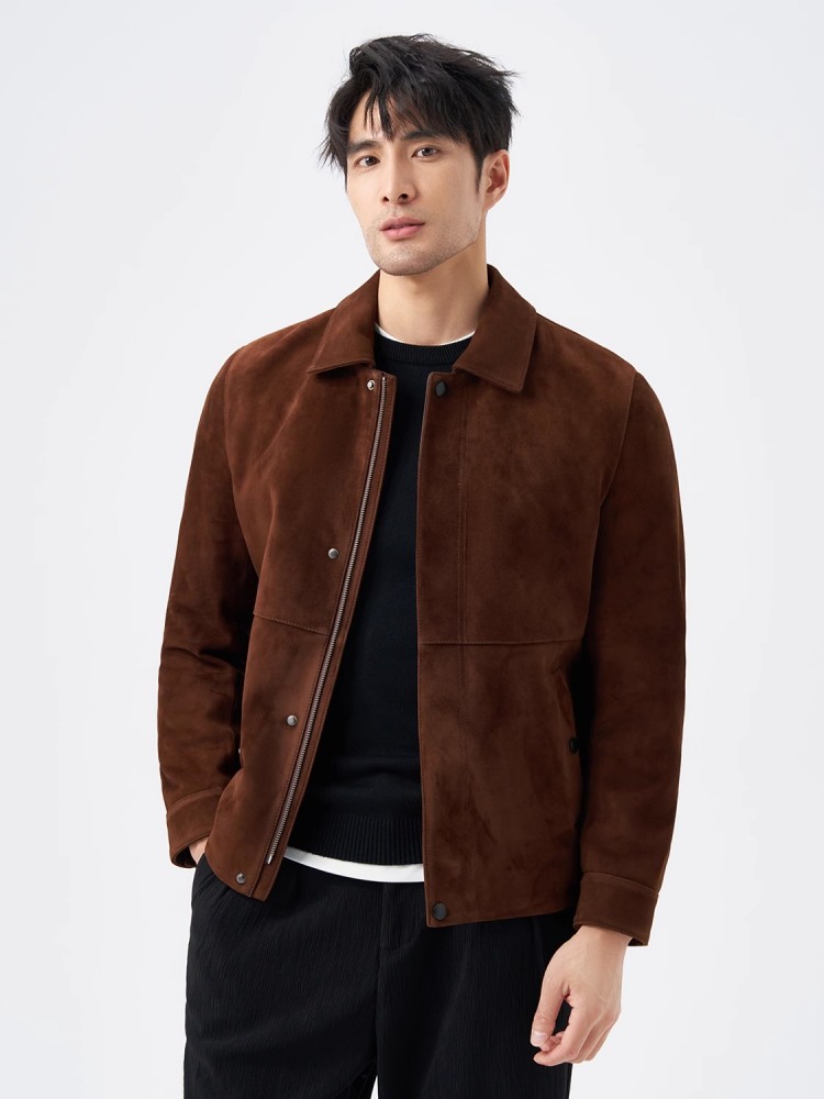Veste en cuir suédé véritable  - Leather Work For Kids avis et prix