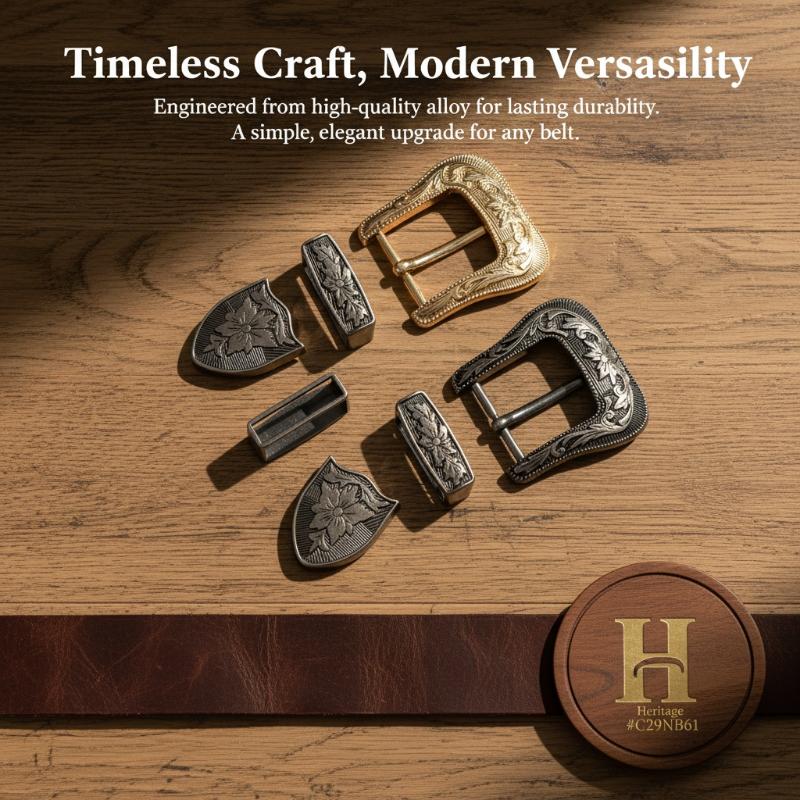 Boucle de ceinture en métal vi - Leather Work Outfit avis et prix