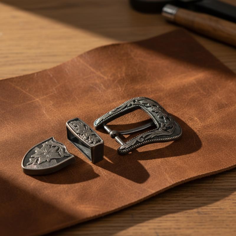 Boucle de ceinture en métal vi - Leather Work Outfit avis et prix