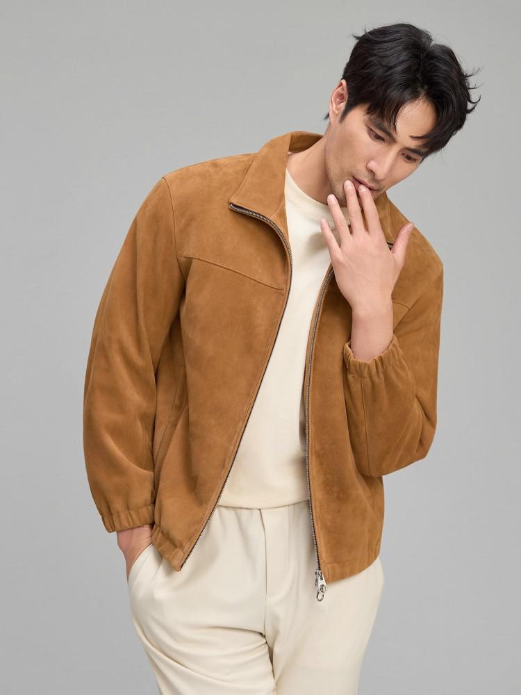 Veste de luxe en daim naturel  - Leather Work For Kids avis et prix