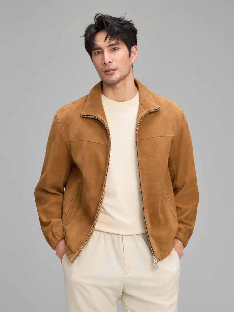 Veste de luxe en daim naturel  - Leather Work For Kids avis et prix