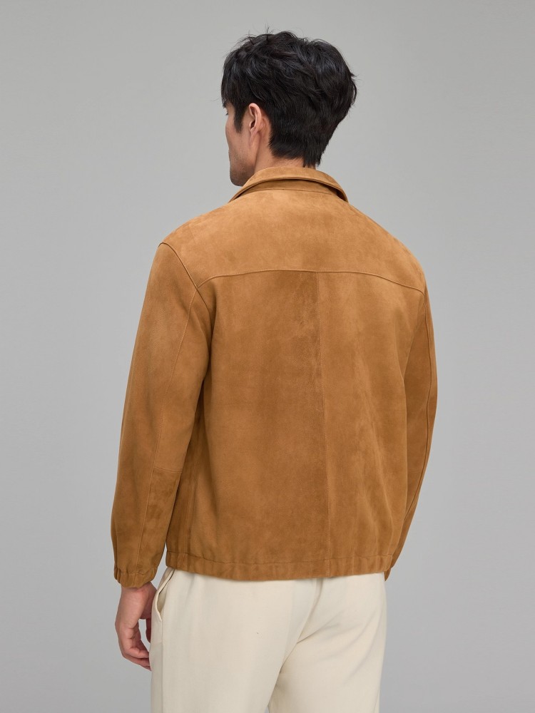 Veste de luxe en daim naturel  - Leather Work For Kids avis et prix