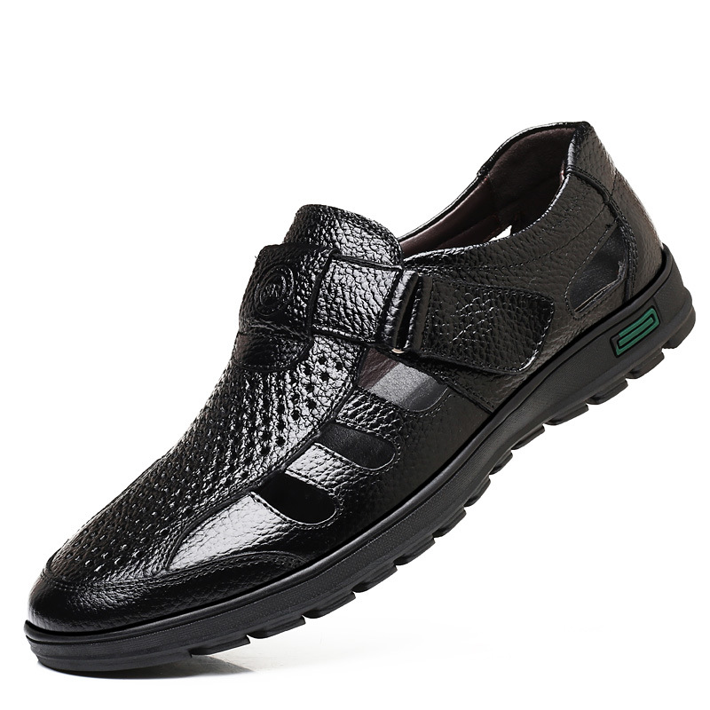 Sandales en cuir pour hommes é - Leather Work Outfit avis et prix