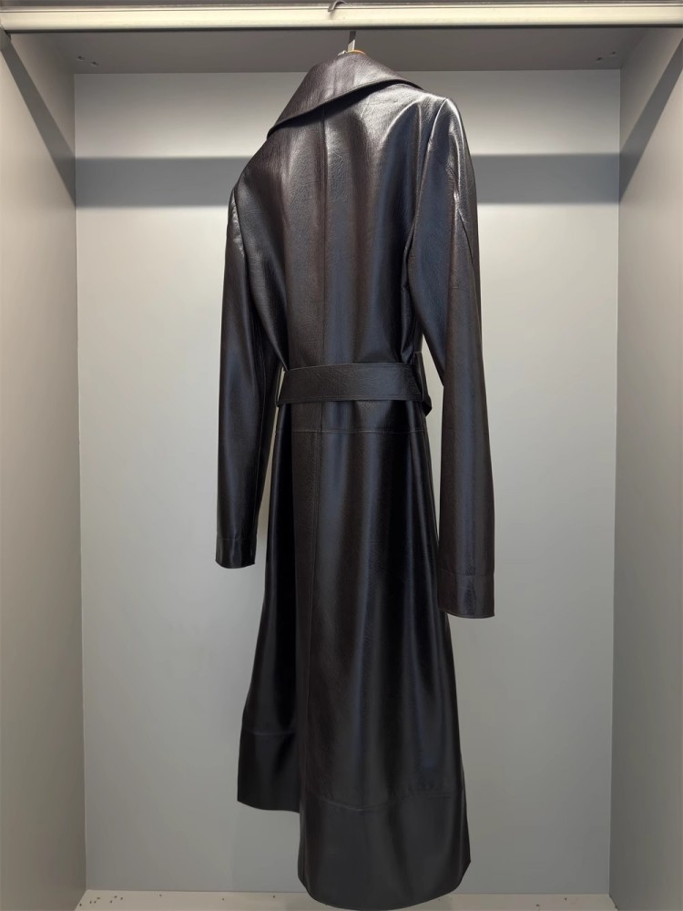 Manteau Long en Cuir group ave - Leather Works Belt avis et prix