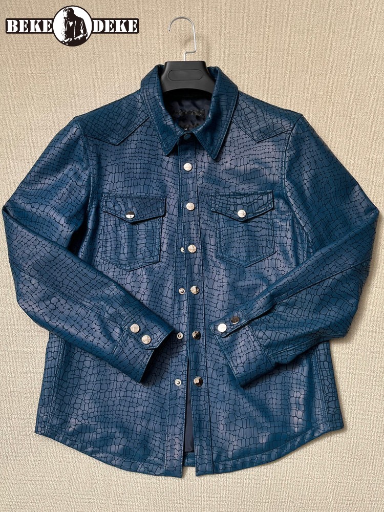 Veste en cuir véritable pour h - Leatherwork Free Patterns avis et prix