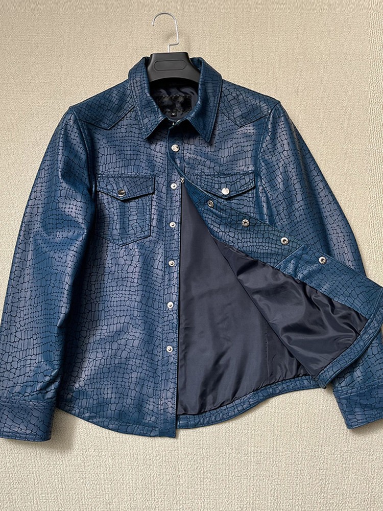 Veste en cuir véritable pour h - Leatherwork Free Patterns avis et prix