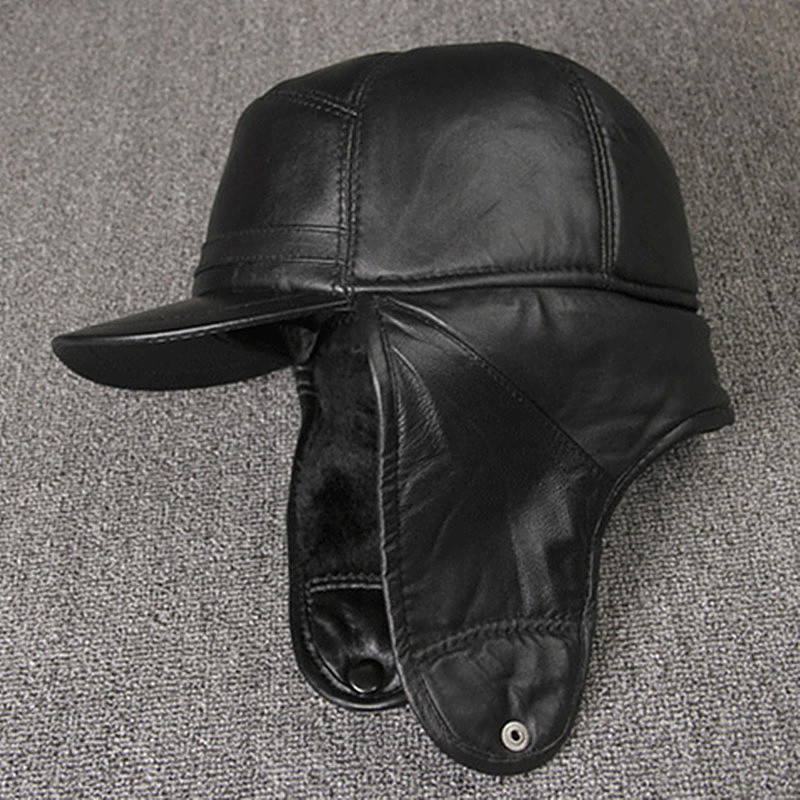 Casquettes en cuir véritable,  - Leather Work Hat avis et prix