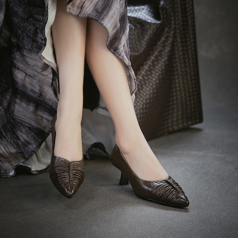 Chaussures de travail de burea - Leather Work Outfit avis et prix