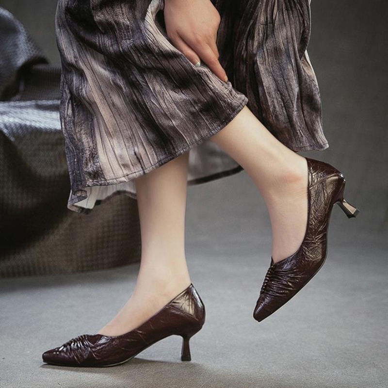 Chaussures de travail de burea - Leather Work Outfit avis et prix