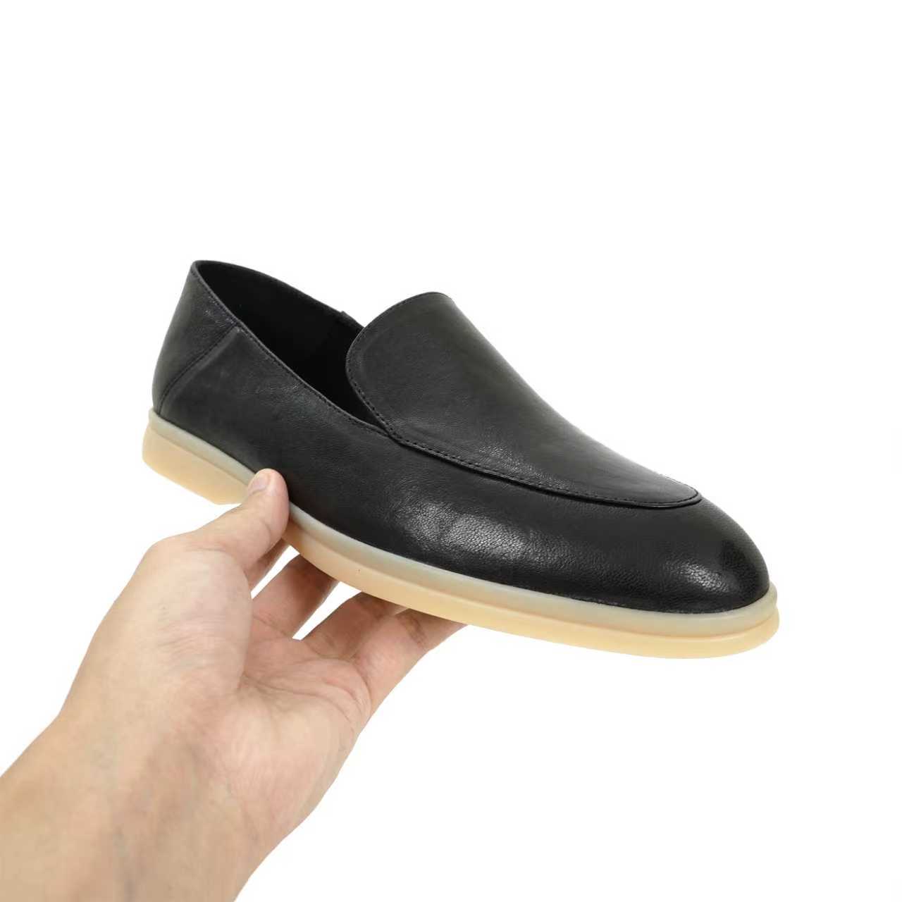 Chaussures à enfiler en cuir d - Leather Work Outfit avis et prix