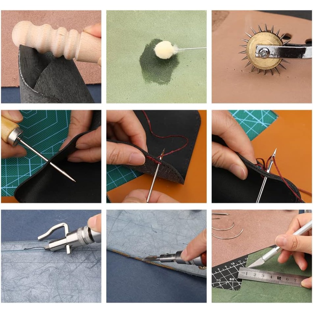 Kit d'outils de travail du cui - Leatherwork Or Leathercraft avis et prix