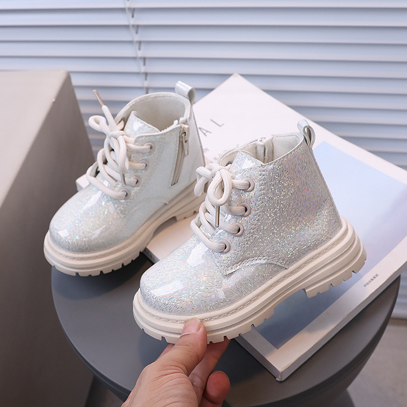 Bottes courtes en cuir PU scin - Leather Work For Kids avis et prix